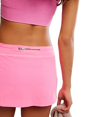 FP Movement Hot Shot High Rise Front Slit Mini Skort