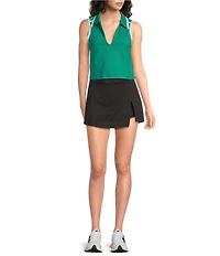 FP Movement Hot Shot High Rise Front Slit Mini Skort