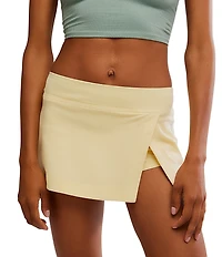FP Movement Hot Shot High Rise Front Slit Mini Skort