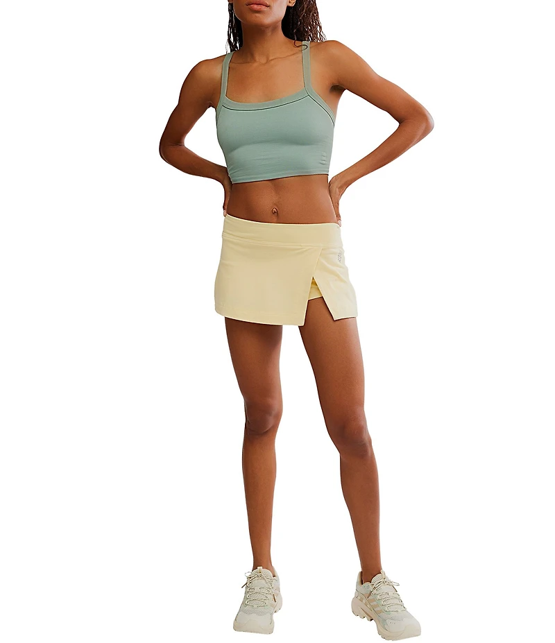 FP Movement Hot Shot High Rise Front Slit Mini Skort
