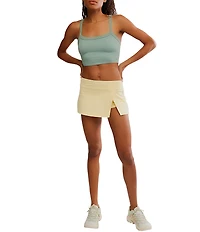 FP Movement Hot Shot High Rise Front Slit Mini Skort