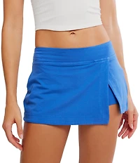 FP Movement Hot Shot High Rise Front Slit Mini Skort