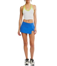 FP Movement Hot Shot High Rise Front Slit Mini Skort
