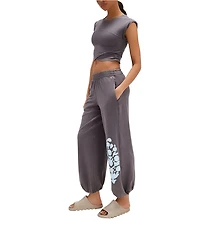 FP Movement Hot Shot Logo Crew Neck Short Sleeve Crossover Hem Set