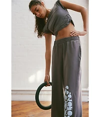 FP Movement Hot Shot Logo Crew Neck Short Sleeve Crossover Hem Set