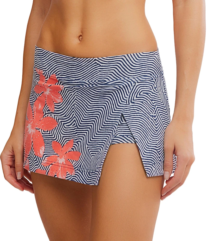 FP Movement Hot Shot Maze Printed High Rise Mini Skort