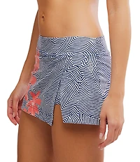 FP Movement Hot Shot Maze Printed High Rise Mini Skort
