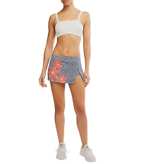 FP Movement Hot Shot Maze Printed High Rise Mini Skort