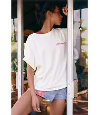 FP Movement Hot Shot Maze Printed High Rise Mini Skort