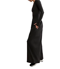 FP Movement Hot Shot Scoop Neck Long Sleeve Wide Leg Onesie