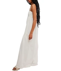 FP Movement Hot Shot Strappy Square Neck Sleeveless Wide Leg Jumpsuit