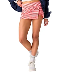 FP Movement Hot Shot Stripe Printed Mini Skort