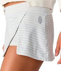 FP Movement Hot Shot Stripe Printed Mini Skort