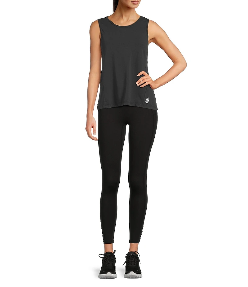 FP Movement Hot Shot Twist Crew Neck Sleeveless Tank