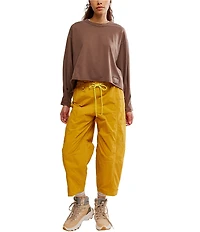 FP Movement In The Wild Paper Bag Waist Water-Resistant Wide Barrel Leg Pants