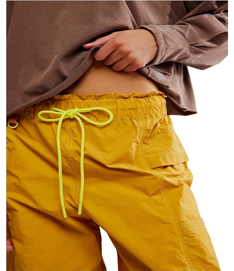 FP Movement In The Wild Paper Bag Waist Water-Resistant Wide Barrel Leg Pants