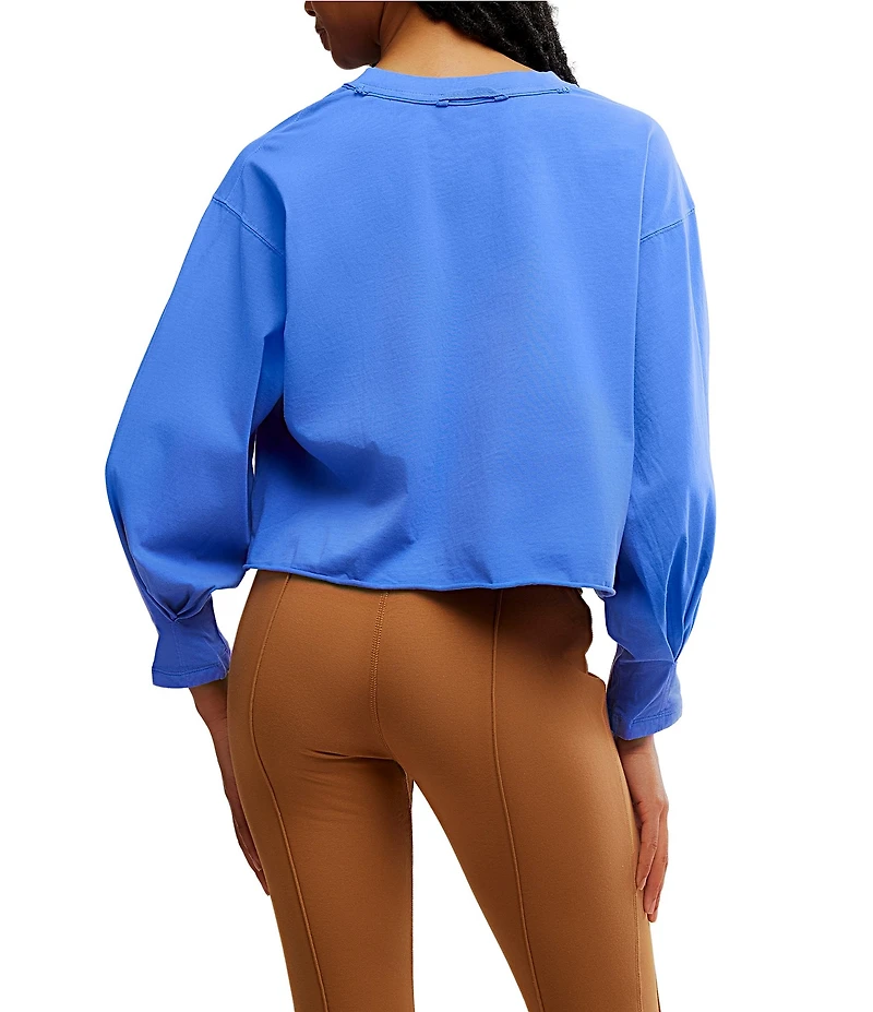 FP Movement Inspire Layer Crew Neckline Long Sleeve Pullover