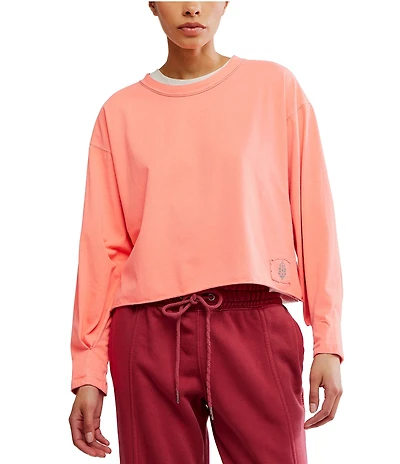 FP Movement Inspire Layer Crew Neckline Long Sleeve Pullover