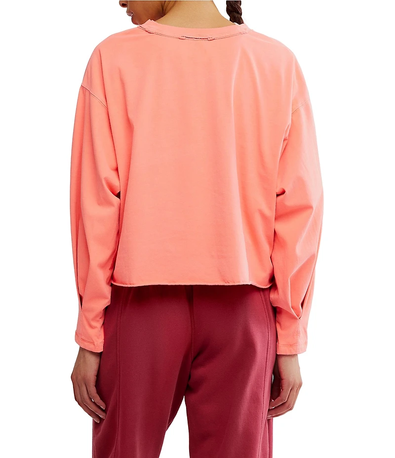 FP Movement Inspire Layer Crew Neckline Long Sleeve Pullover