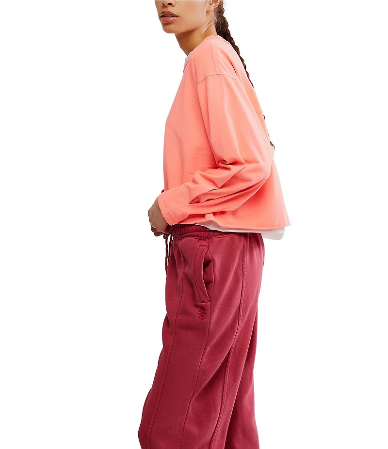 FP Movement Inspire Layer Crew Neckline Long Sleeve Pullover