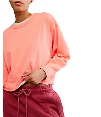 FP Movement Inspire Layer Crew Neckline Long Sleeve Pullover