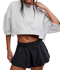 FP Movement Intercept Crew Neck Short Sleeve Pullover Top