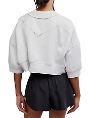 FP Movement Intercept Crew Neck Short Sleeve Pullover Top
