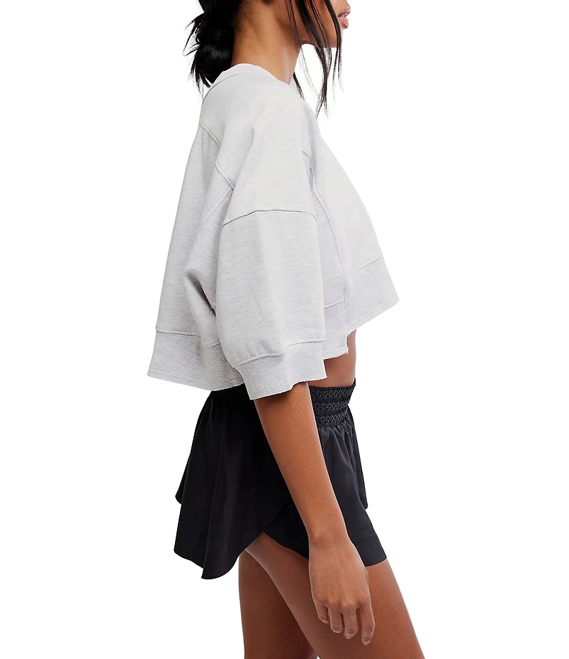 FP Movement Intercept Crew Neck Short Sleeve Pullover Top