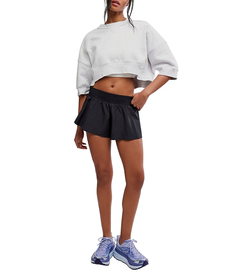 FP Movement Intercept Crew Neck Short Sleeve Pullover Top
