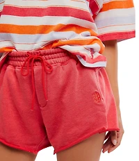 FP Movement Knockout Mid Rise Split Hem French Terry Shorts