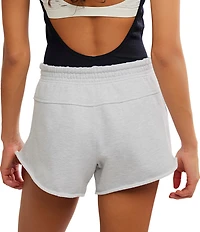 FP Movement Knockout Mid Rise Split Hem French Terry Shorts