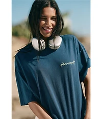 FP Movement Logo Crew Neck Short Sleeve Tackle Tee