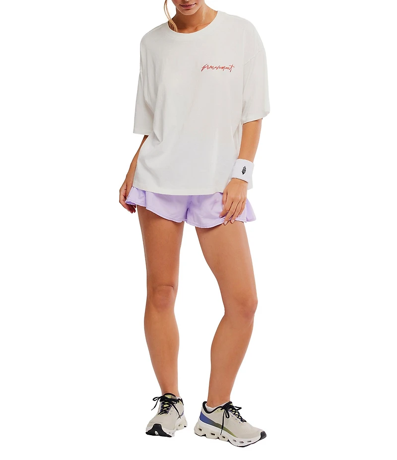 FP Movement Logo Crew Neck Short Sleeve Tackle Tee