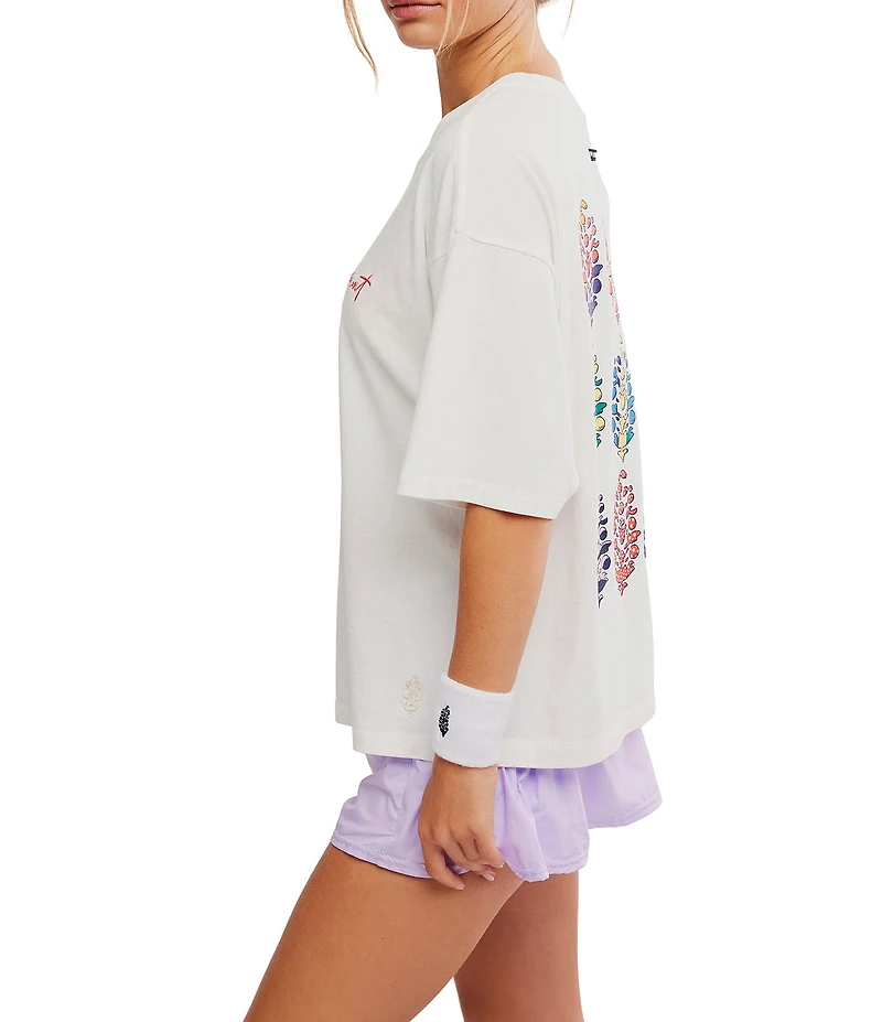 FP Movement Logo Crew Neck Short Sleeve Tackle Tee