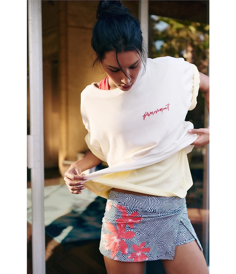 FP Movement Logo Crew Neck Short Sleeve Tackle Tee