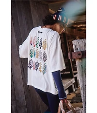 FP Movement Logo Crew Neck Short Sleeve Tackle Tee