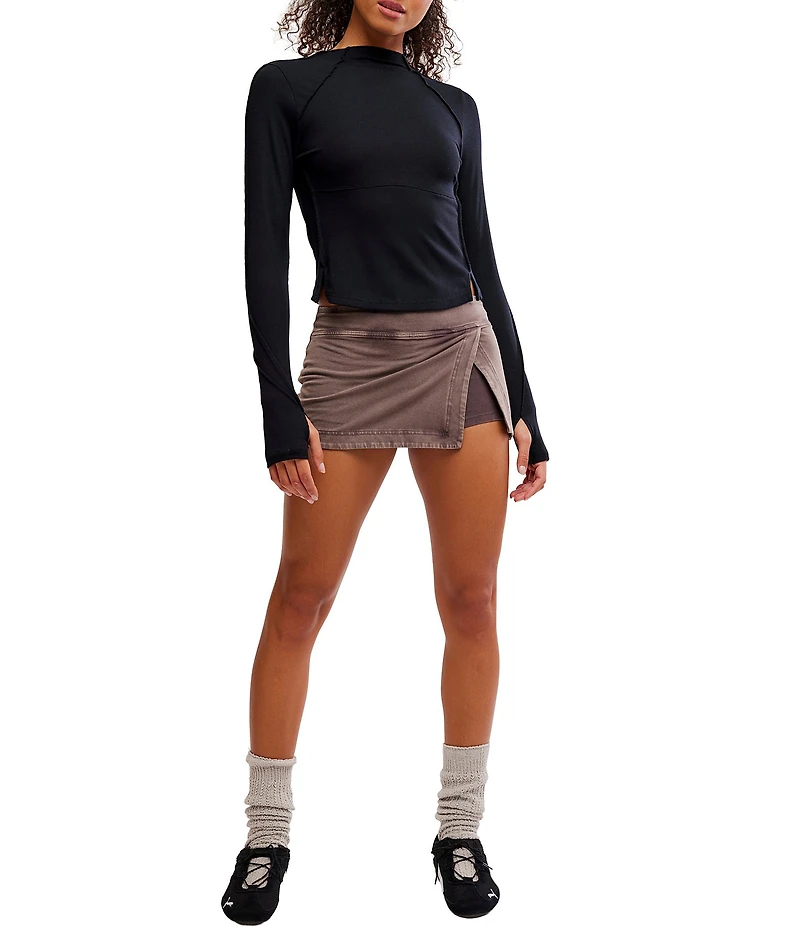 FP Movement Love Club Crew Neck Long Sleeve Tee