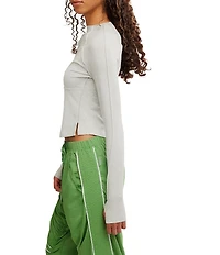 FP Movement Love Club Crew Neck Long Sleeve Tee