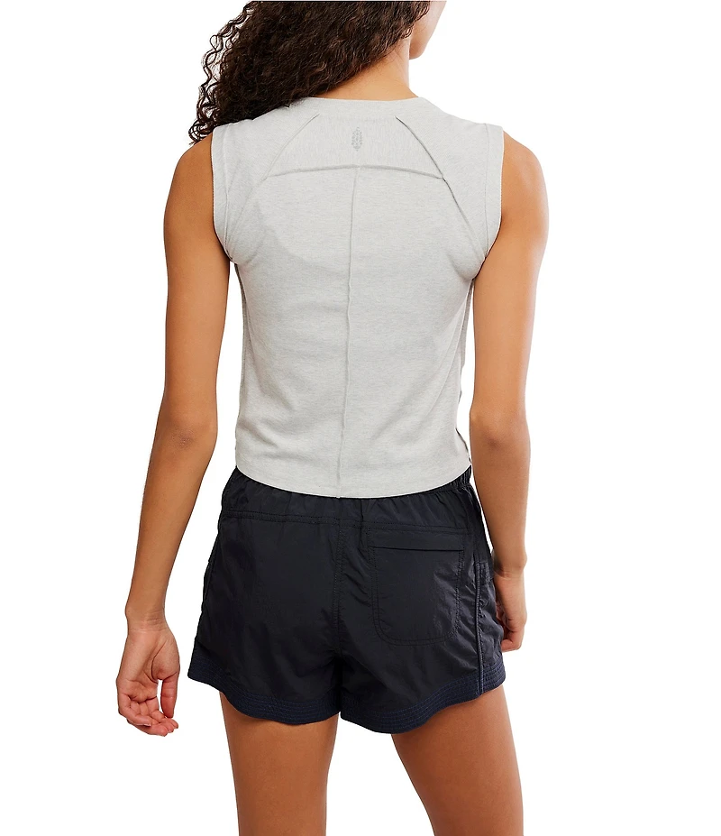 FP Movement Love My Twist Crew Neck Sleeveless Muscle Tank