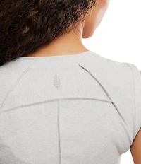FP Movement Love My Twist Crew Neck Sleeveless Muscle Tank