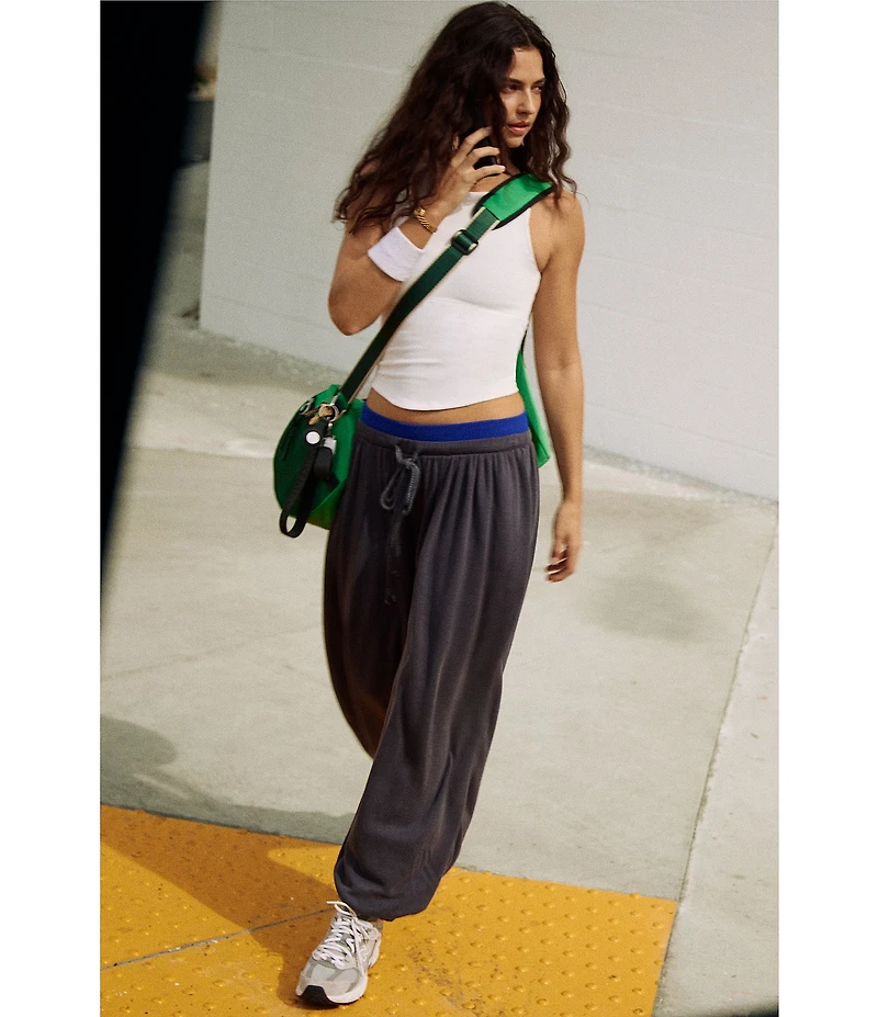 FP Movement Momentum Mid Rise Cupro Jogger Pants
