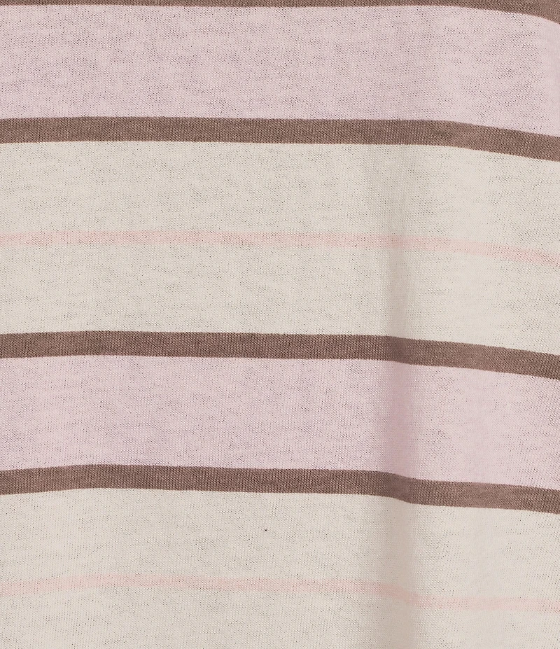 FP Movement Multi Stripe Tackle Crew Neck Short Sleeve Tee