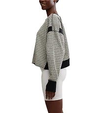 FP Movement My Time Reversible Textured Scoop Neck Long Sleeve Tee