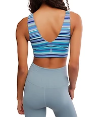 FP Movement Never Better Plunging V Front and Back Cropped Cami