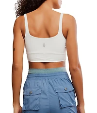 FP Movement Never Better Reversible Twist V-Neck Sleeveless Crop Top