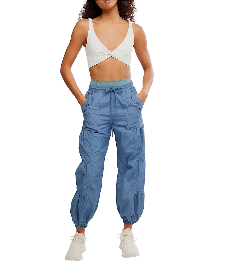 FP Movement Never Better Reversible Twist V-Neck Sleeveless Crop Top