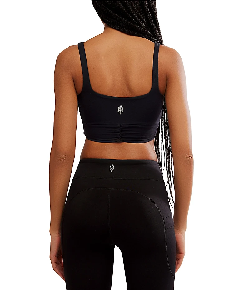 FP Movement Never Better Reversible Twist V-Neck Sleeveless Crop Top