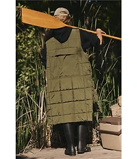 FP Movement On The Move Packable Puffer Sleeveless Knee Length Vest