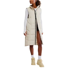 FP Movement On The Move Packable Puffer Sleeveless Knee Length Vest