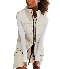 FP Movement On The Move Packable Puffer Sleeveless Knee Length Vest